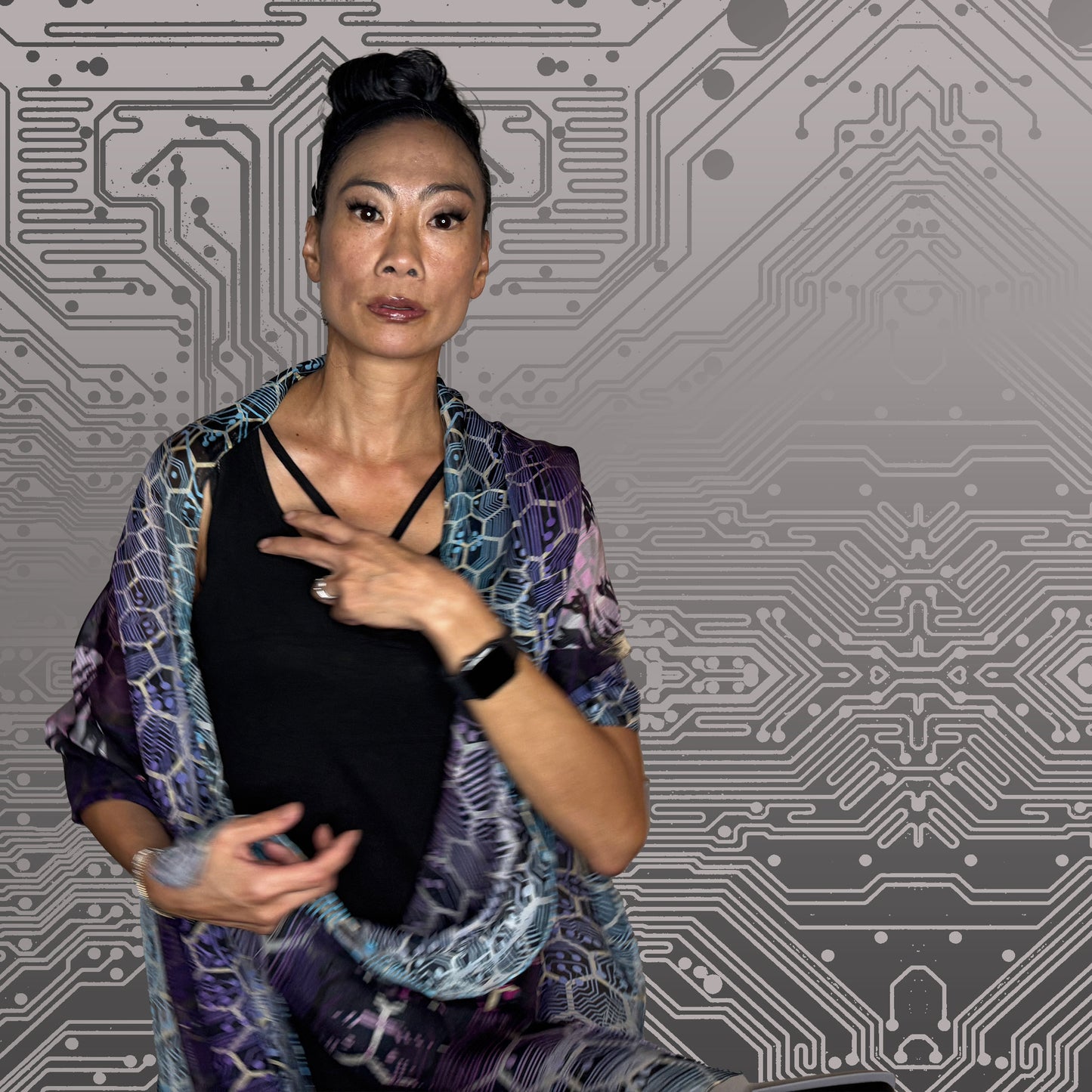 Summer Think Break Pashmina V.1