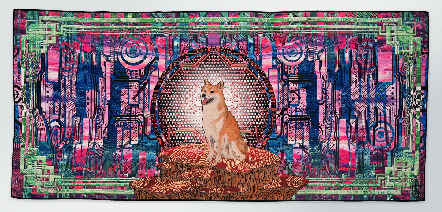 Huhmann TranceFur Beach Towel