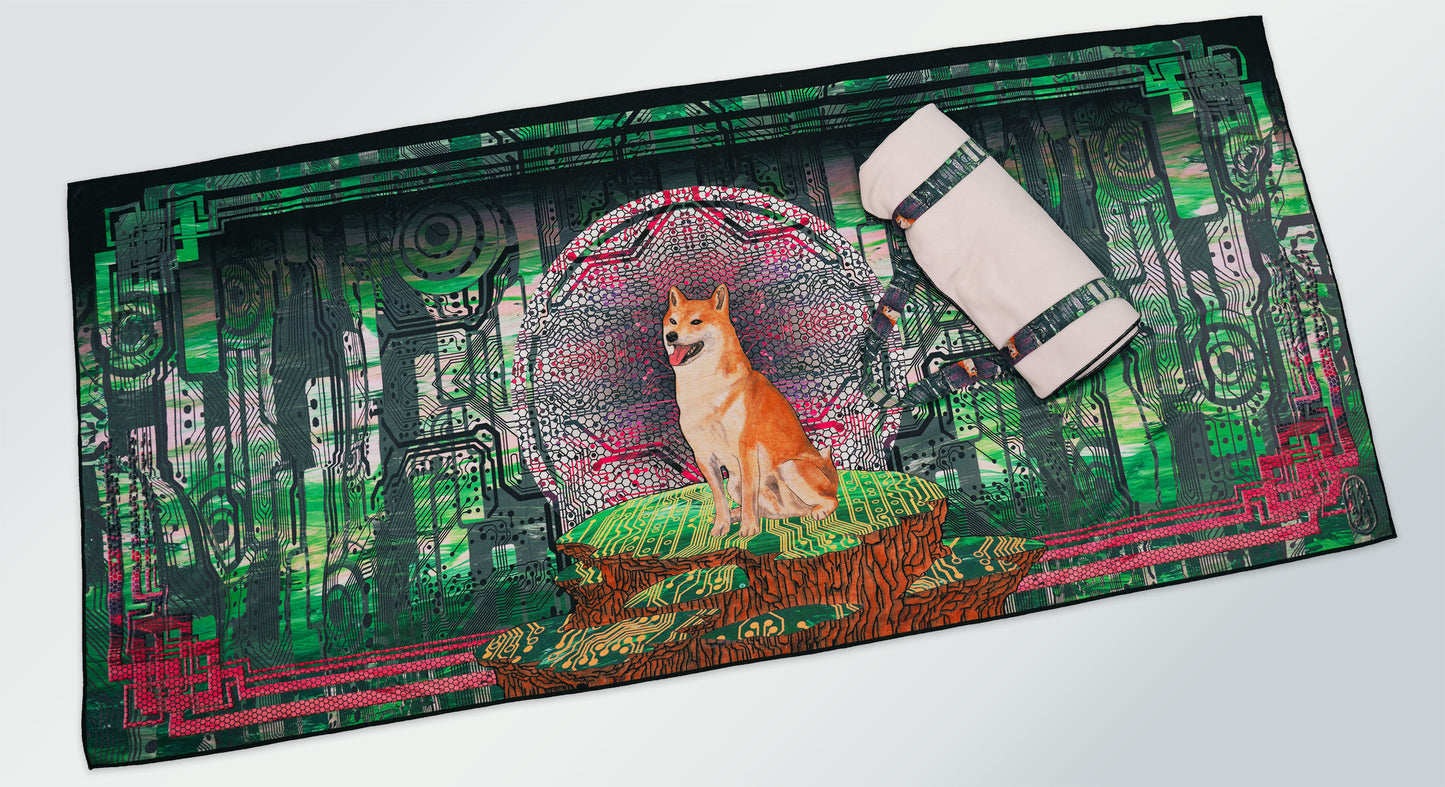 PLEAE HODL Beach Towel